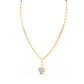 Yellow Gold Lab Grown Diamond NECKLACE 7.07 ctw N08257HT-7-18IN