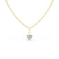 Yellow Gold Lab Grown Diamond NECKLACE 7.07 ctw N08257HT-7-18IN