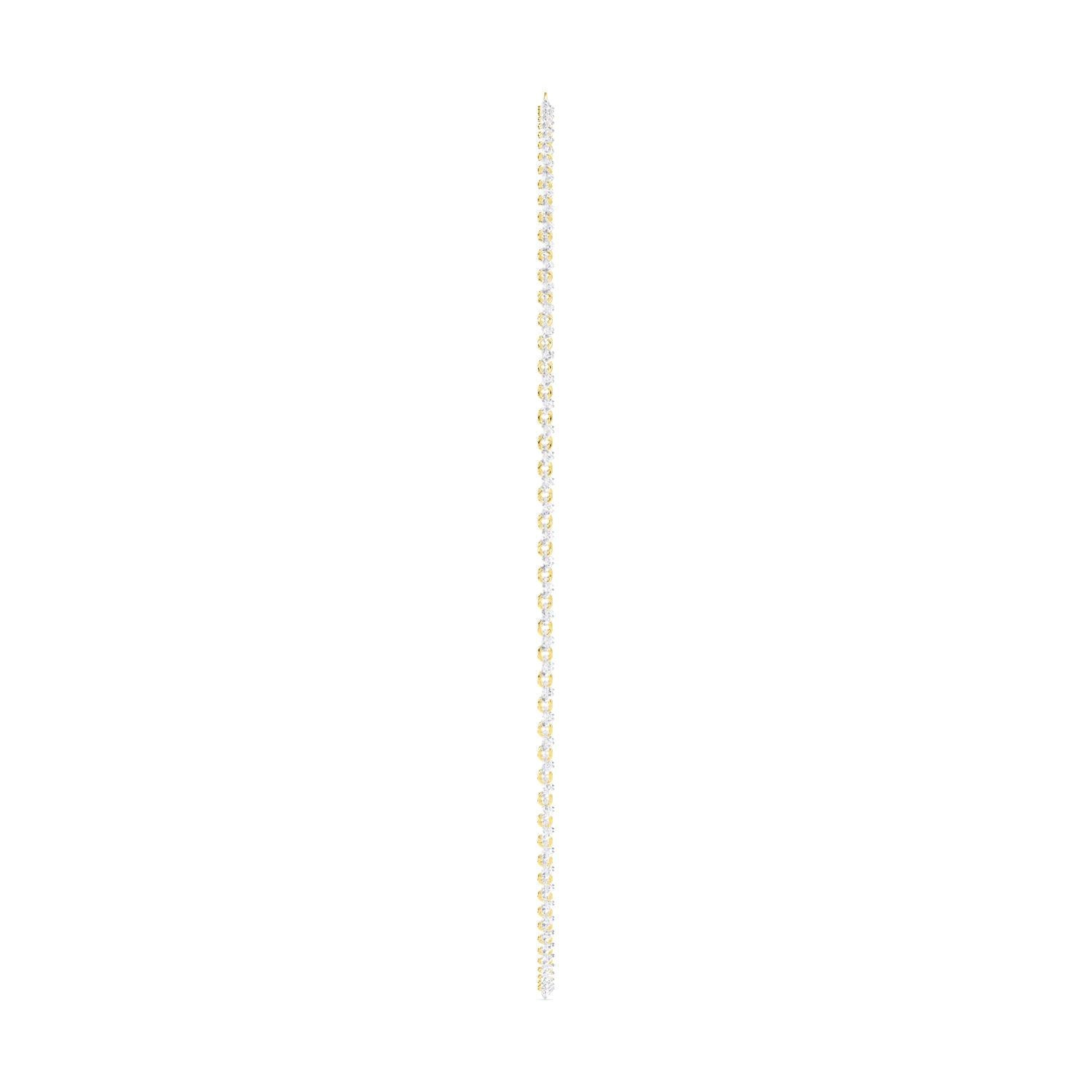 9K Yellow Gold Lab Grown Diamond NECKLACE 11.88 ctw N08300-11-18IN