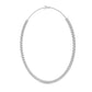 9K White Gold Lab Grown Diamond NECKLACE 7.26 ctw N08313-7.25CT-14IN
