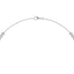 9K White Gold Lab Grown Diamond NECKLACE 7.26 ctw N08313-7.25CT-14IN