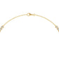9K Yellow Gold Lab Grown Diamond NECKLACE 7.26 ctw N08313-7.25CT-14IN