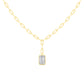 Yellow Gold Lab Grown Diamond NECKLACE 5.05 ctw N08322EM-5-18IN