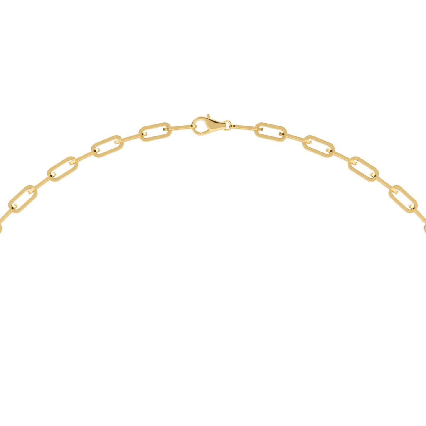 Yellow Gold Lab Grown Diamond NECKLACE 5.00 ctw N08322OV-5-18IN