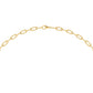 Yellow Gold Lab Grown Diamond NECKLACE 5.00 ctw N08322OV-5-18IN