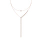 9K Rose Gold Lab Grown Diamond NECKLACE 6.35 ctw N08333-6.33CT-15IN