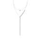 9K White Gold Lab Grown Diamond NECKLACE 6.35 ctw N08333-6.33CT-15IN