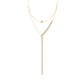 9K Yellow Gold Lab Grown Diamond NECKLACE 6.35 ctw N08333-6.33CT-15IN