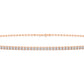 9K Rose Gold Lab Grown Diamond NECKLACE 9.52 ctw N08364-9.50CT-14IN