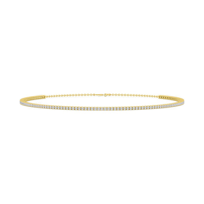 9K Yellow Gold Lab Grown Diamond NECKLACE 9.52 ctw N08364-9.50CT-14IN