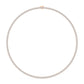 9K Rose Gold Lab Grown Diamond NECKLACE 13.02 ctw N08390-0.10PT-16IN