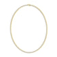 9K Yellow Gold Lab Grown Diamond NECKLACE 13.02 ctw N08390-0.10PT-16IN