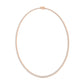 9K Rose Gold Lab Grown Diamond NECKLACE 10.08 ctw N08463-10-16IN