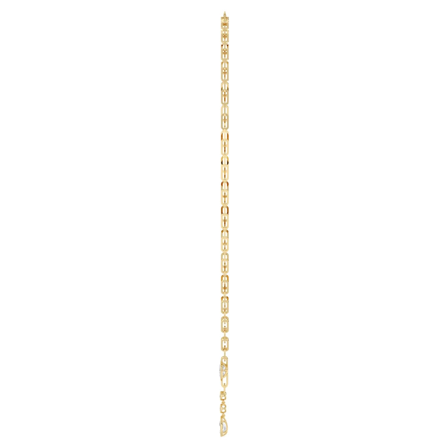 Yellow Gold Lab Grown Diamond NECKLACE 1.98 ctw N08495-2-18IN