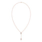 9K Rose Gold Lab Grown Diamond NECKLACE 2.01 ctw N08546EMPE-1.75CT