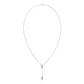 9K White Gold Lab Grown Diamond NECKLACE 2.01 ctw N08546EMPE-1.75CT
