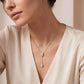 9K Yellow Gold Lab Grown Diamond NECKLACE 2.01 ctw N08546EMPE-1.75CT