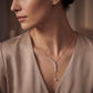 9K Rose Gold Lab Grown Diamond NECKLACE 4.92 ctw N08550HT-4.88CT-16IN