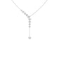 9K White Gold Lab Grown Diamond NECKLACE 4.92 ctw N08550HT-4.88CT-16IN