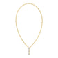 Yellow Gold Lab Grown Diamond NECKLACE 2.84 ctw N08651-2.75CT-18IN