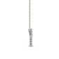 9K White Gold Lab Grown Diamond PENDANT 0.48 ctw P31468-0.50CT