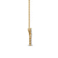 9K Yellow Gold Lab Grown Diamond PENDANT 0.48 ctw P31468-0.50CT
