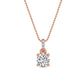 9K Rose Gold Lab Grown Diamond PENDANT 0.78 ctw P31591-0.75CT