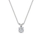 9K White Gold Lab Grown Diamond PENDANT 1.25 ctw P31594-1.25CT