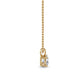 9K Yellow Gold Lab Grown Diamond PENDANT 1.25 ctw P31594-1.25CT