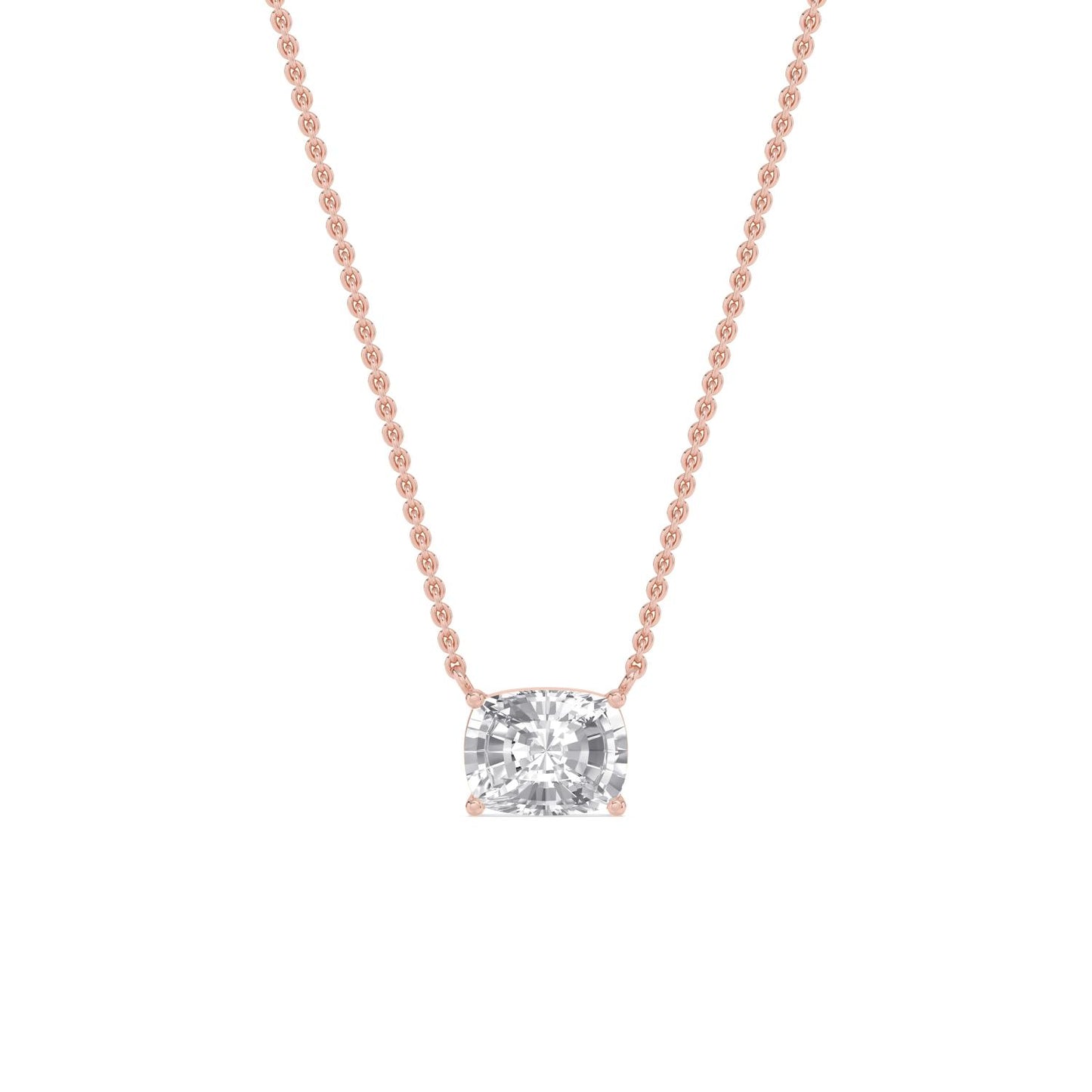 9K Rose Gold Lab Grown Diamond PENDANT 1.02 ctw P31603CU-1