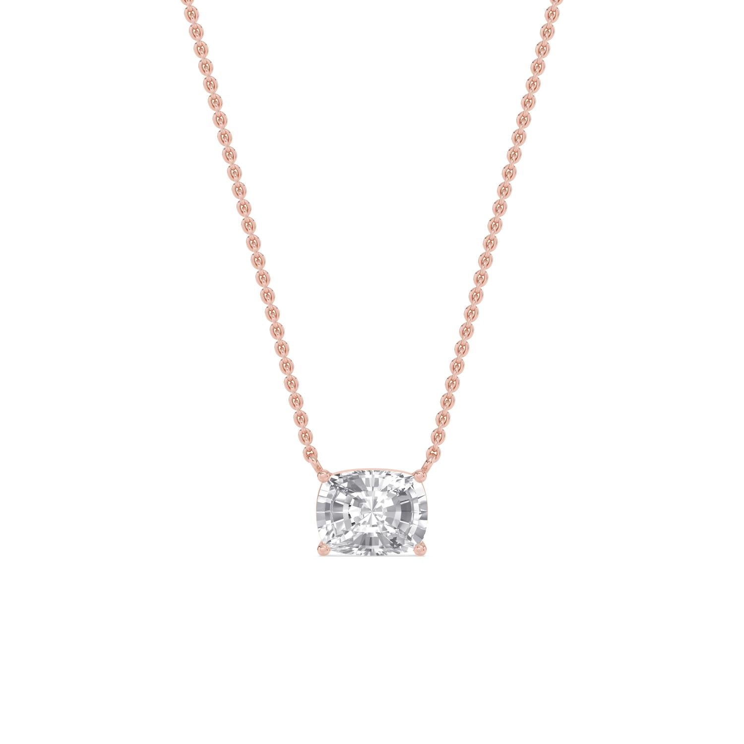 9K Rose Gold Lab Grown Diamond PENDANT 1.02 ctw P31603CU-1