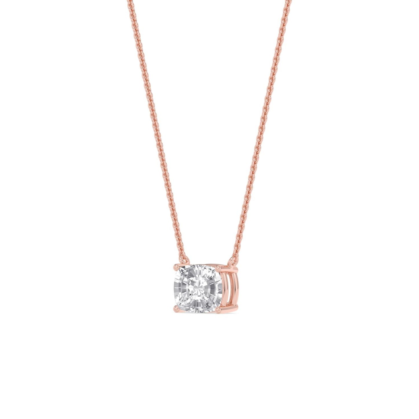 9K Rose Gold Lab Grown Diamond PENDANT 1.02 ctw P31603CU-1