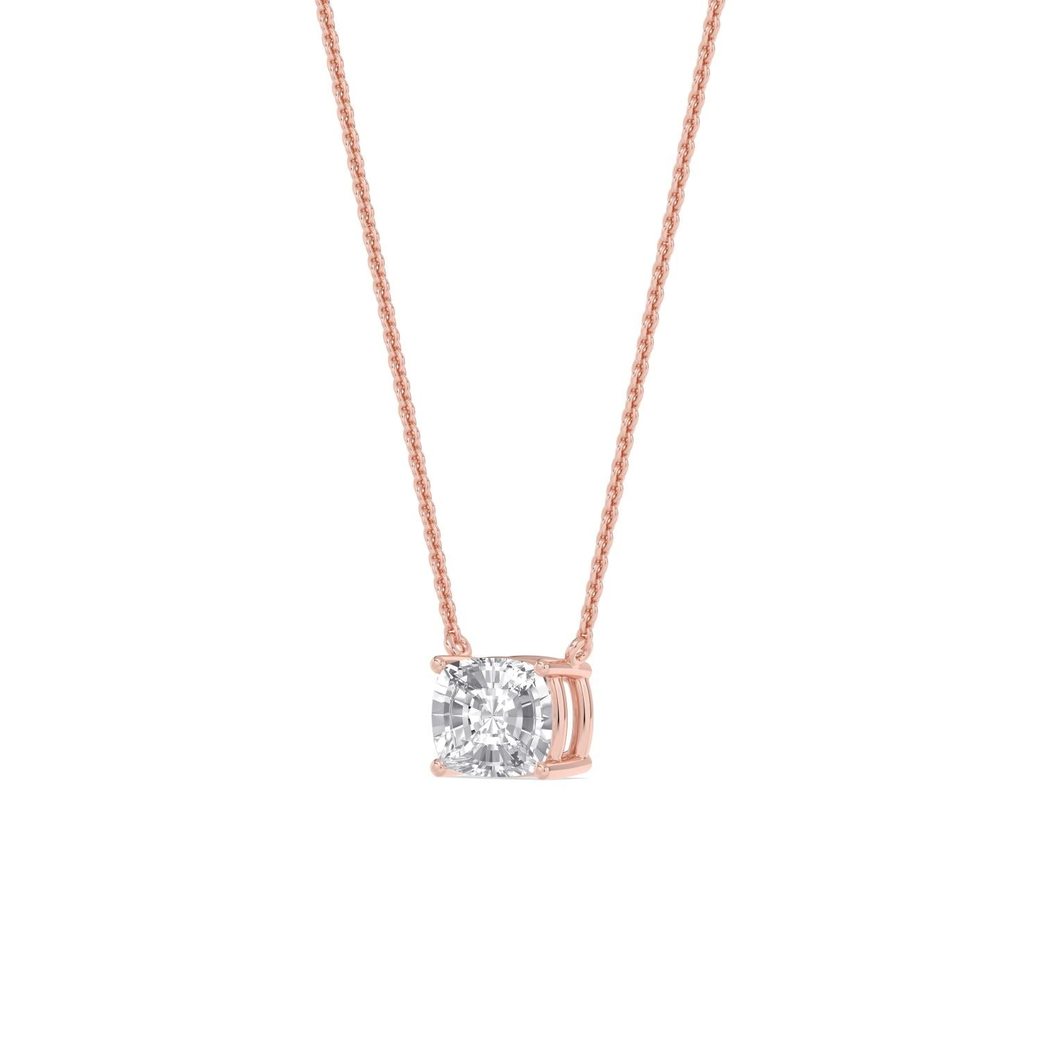 9K Rose Gold Lab Grown Diamond PENDANT 1.02 ctw P31603CU-1