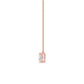 9K Rose Gold Lab Grown Diamond PENDANT 1.02 ctw P31603CU-1