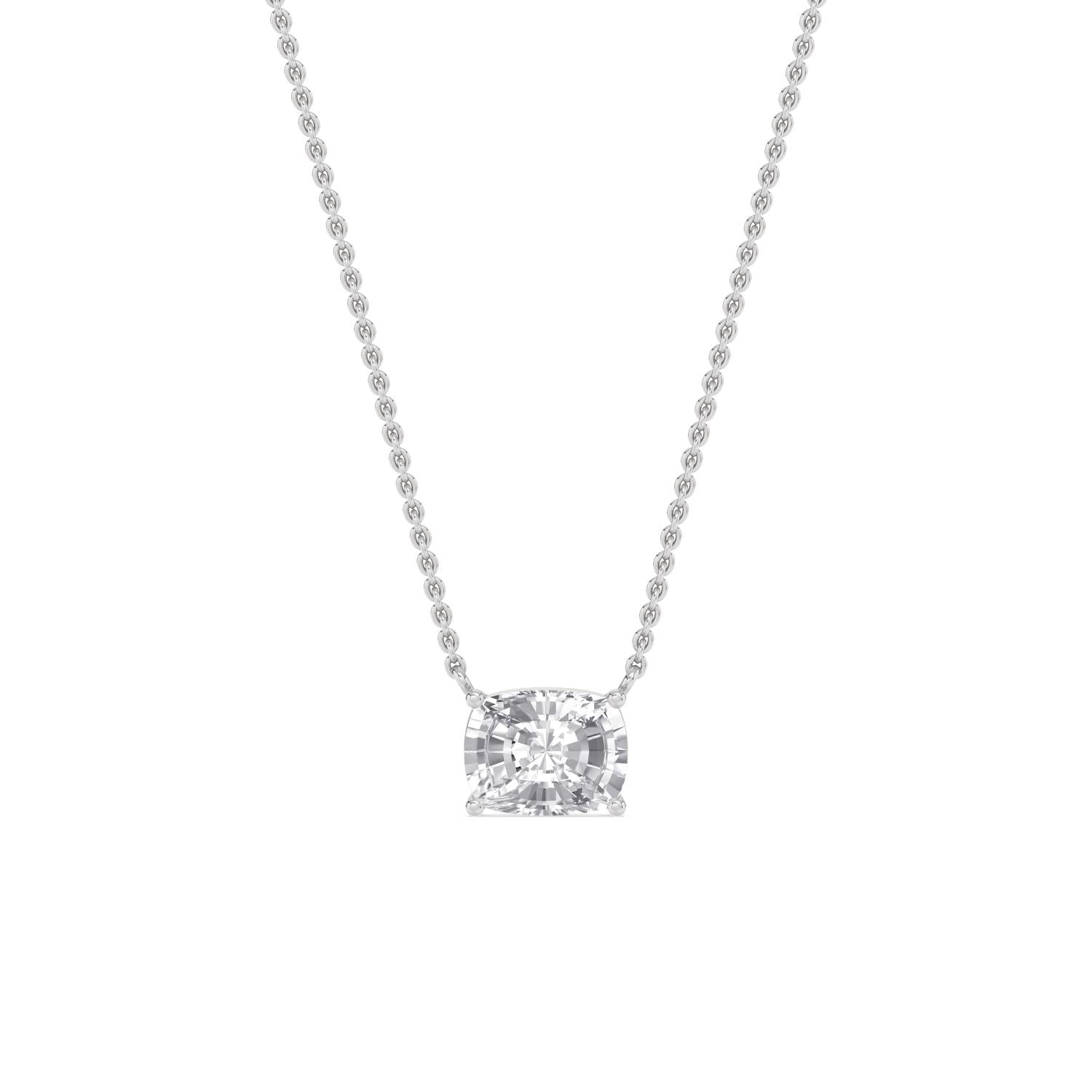 9K White Gold Lab Grown Diamond PENDANT 1.02 ctw P31603CU-1