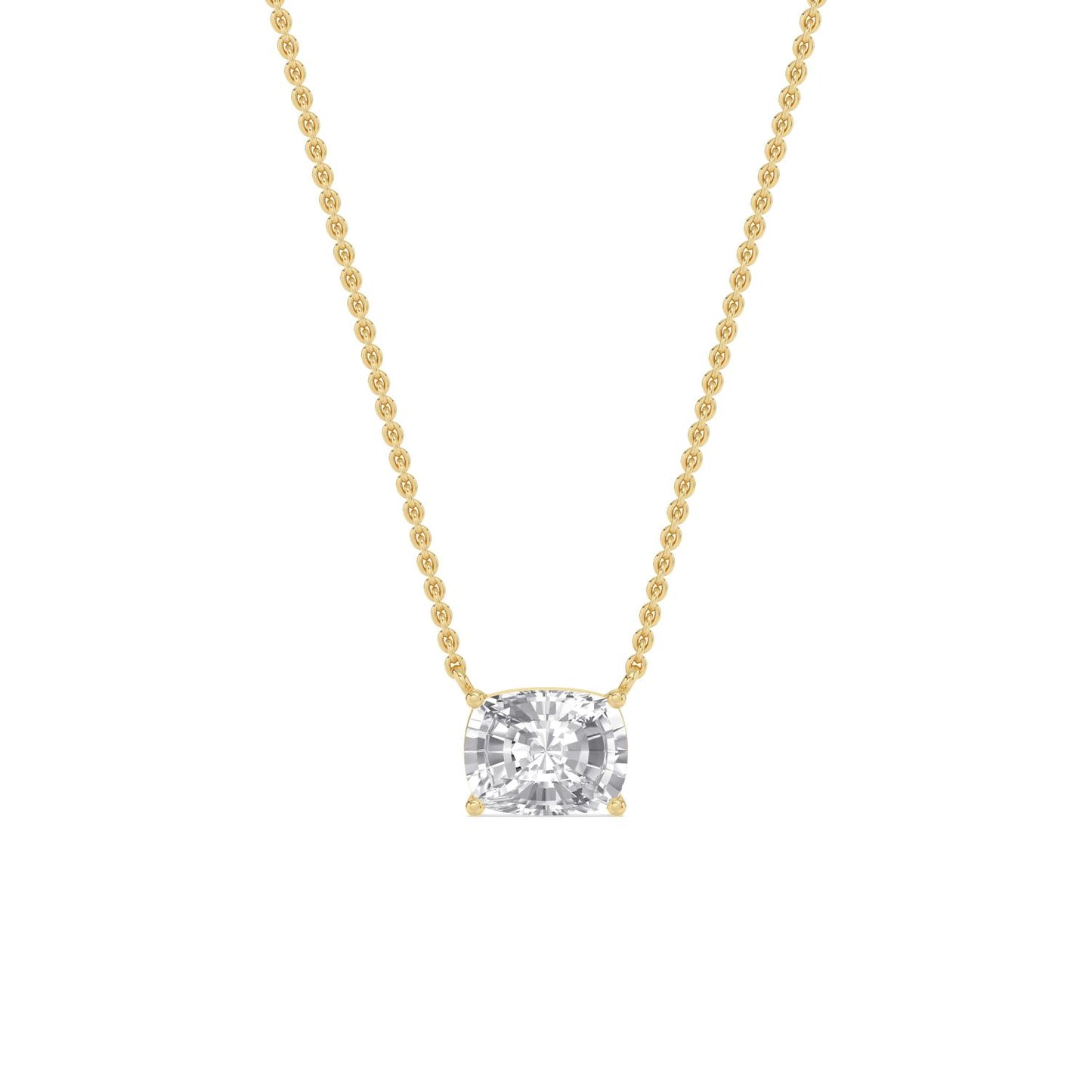 9K Yellow Gold Lab Grown Diamond PENDANT 1.02 ctw P31603CU-1