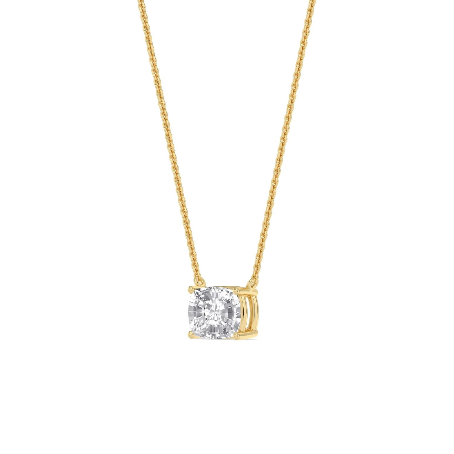 9K Yellow Gold Lab Grown Diamond PENDANT 1.02 ctw P31603CU-1