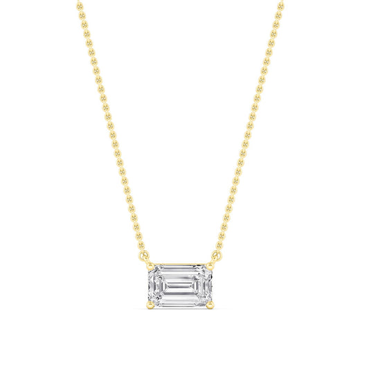 9K Yellow Gold Lab Grown Diamond PENDANT 0.81 ctw P31603EM-0.70CT