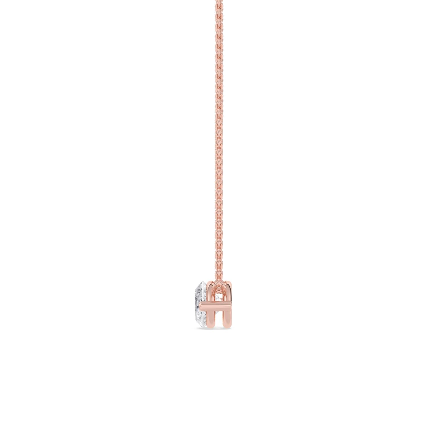 10K Rose Gold Lab Grown Diamond PENDANT 1.00 ctw P31603MQ-1
