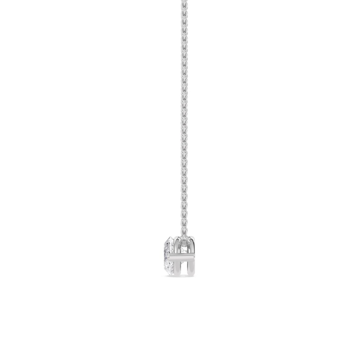 10K White Gold Lab Grown Diamond PENDANT 1.00 ctw P31603MQ-1