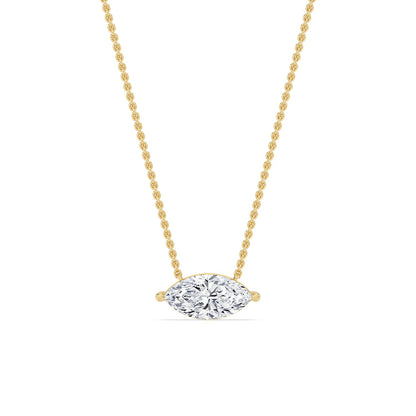 10K Yellow Gold Lab Grown Diamond PENDANT 1.00 ctw P31603MQ-1