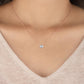 9K Rose Gold Lab Grown Diamond PENDANT 1.09 ctw P31603OV-1