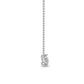 9K White Gold Lab Grown Diamond PENDANT 0.50 ctw P31603OV-0.50CT