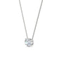 9K White Gold Lab Grown Diamond PENDANT 1.09 ctw P31603OV-1