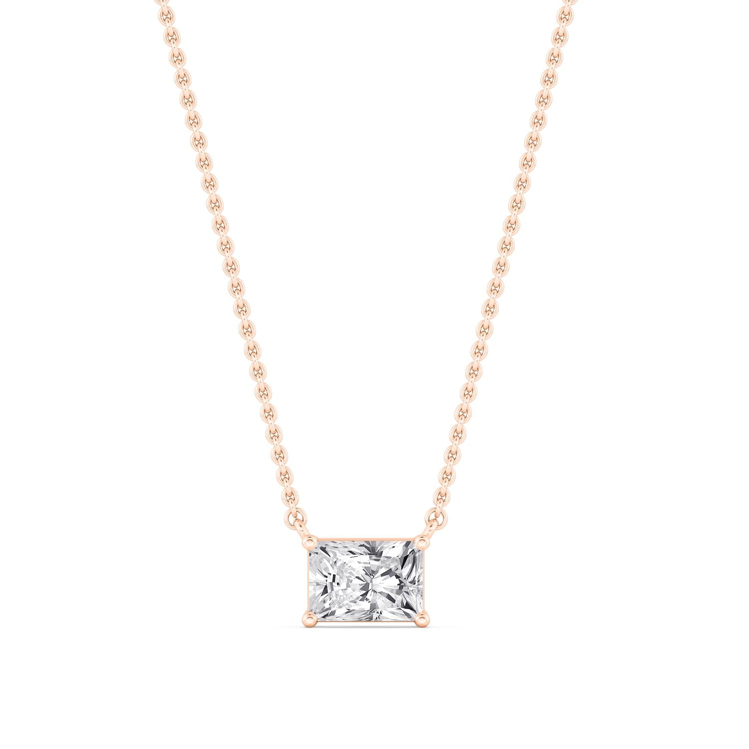 9K Rose Gold Lab Grown Diamond PENDANT 1.05 ctw P31603RDT-1