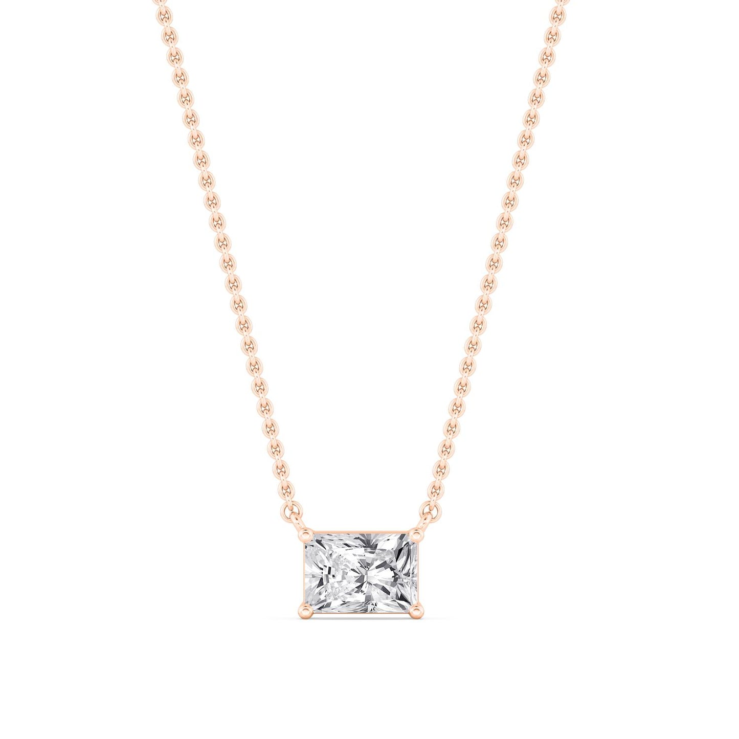 9K Rose Gold Lab Grown Diamond PENDANT 1.62 ctw P31603RDT-1.50CT