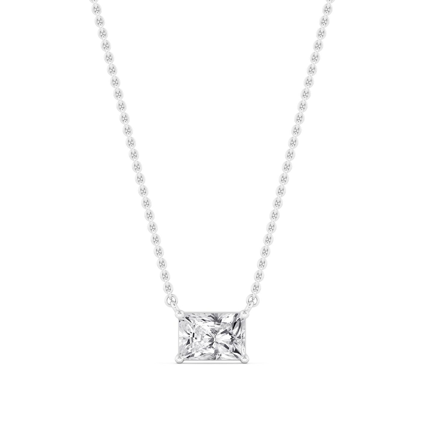 9K White Gold Lab Grown Diamond PENDANT 1.05 ctw P31603RDT-1