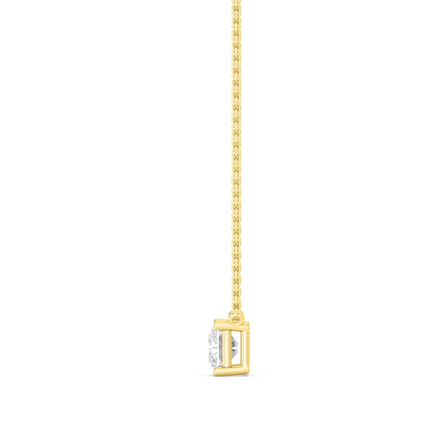 9K Yellow Gold Lab Grown Diamond PENDANT 1.05 ctw P31603RDT-1