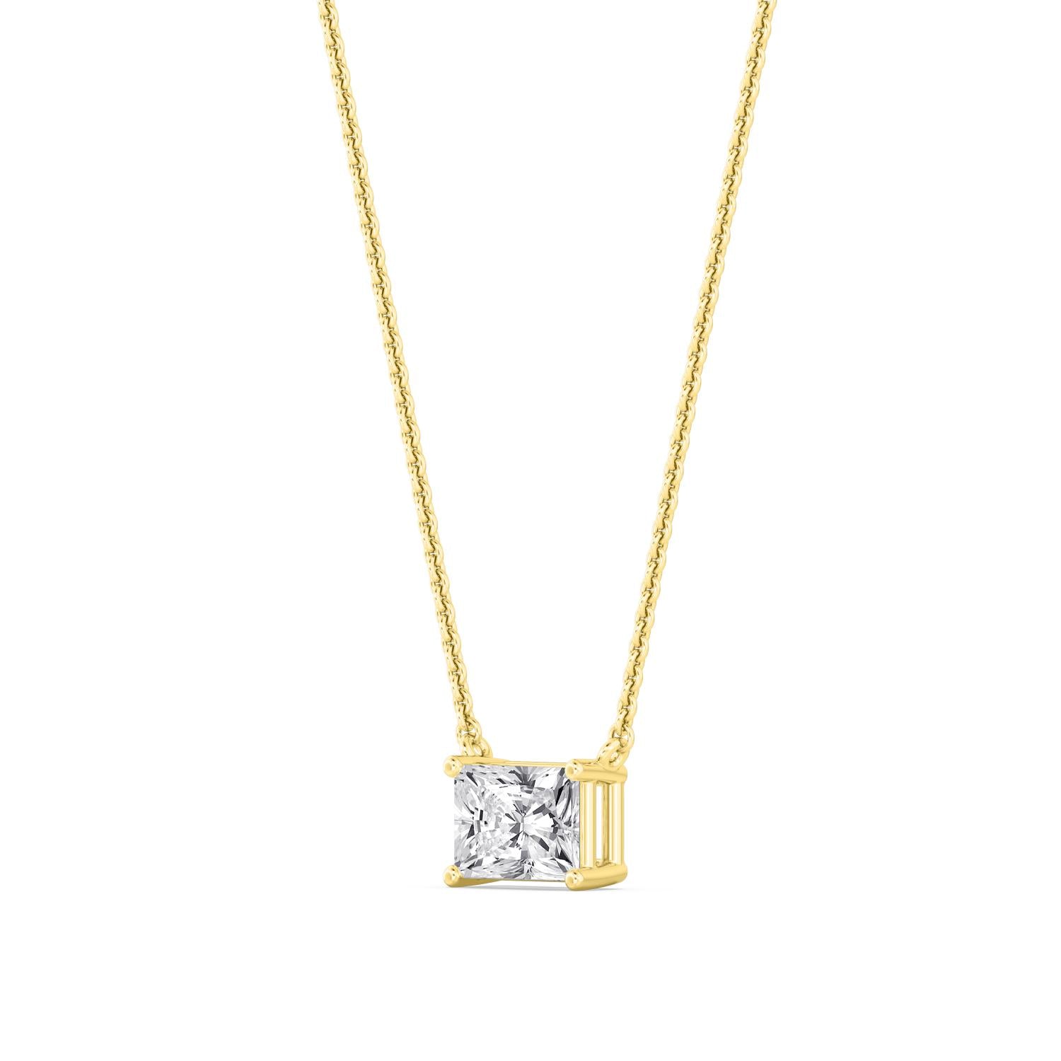 9K Yellow Gold Lab Grown Diamond PENDANT 1.05 ctw P31603RDT-1
