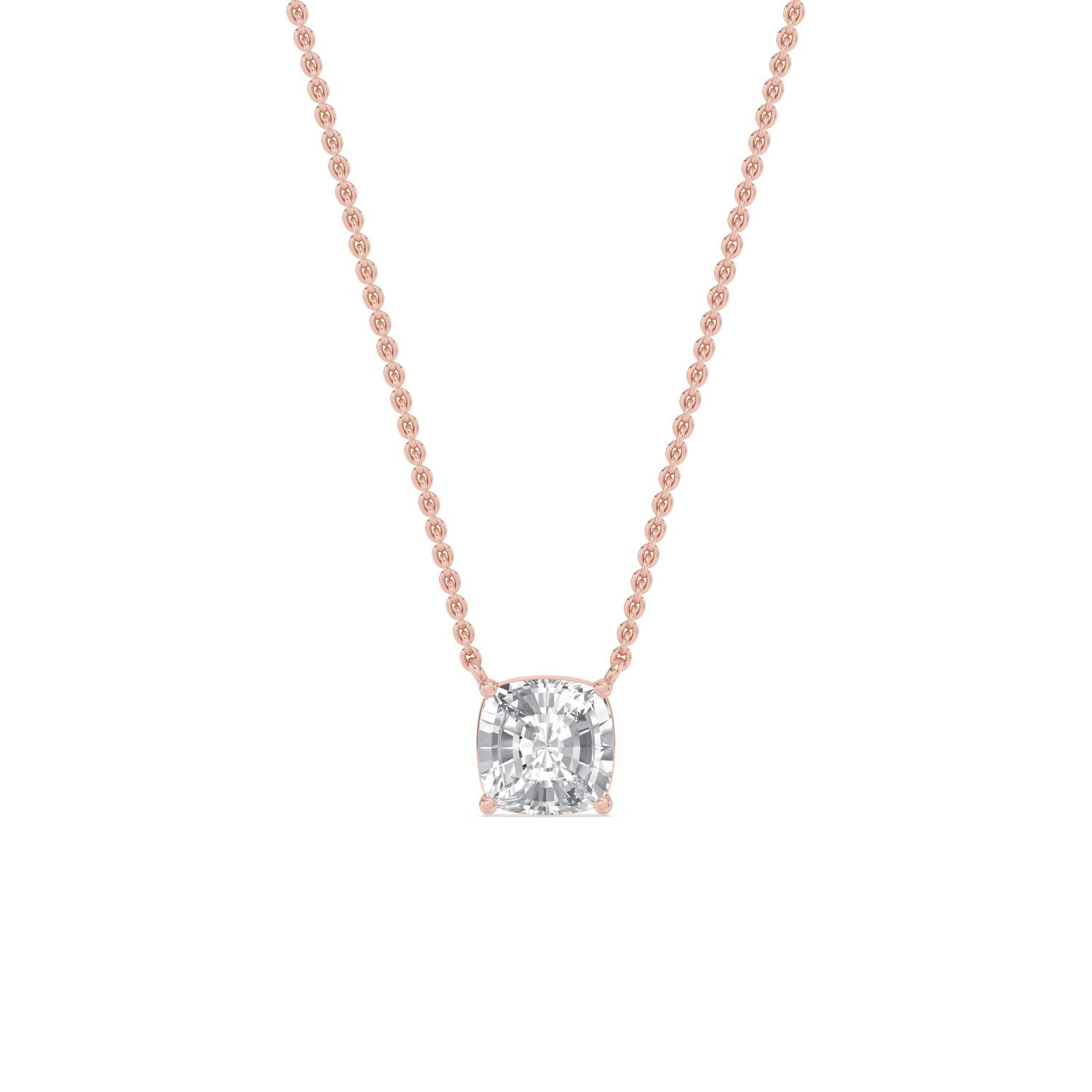 9K Rose Gold Lab Grown Diamond PENDANT 1.50 ctw P31603SCU-1.50CT